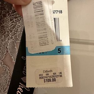 New Never Worn-Sequin Hearts Formal Dress